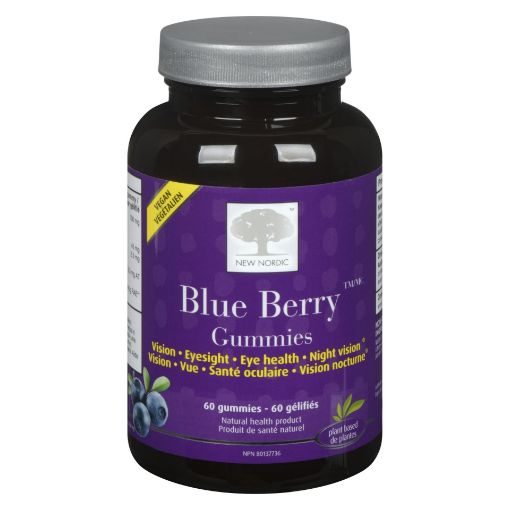Picture of NEW NORDIC BLUE BERRY GUMMIES 60S