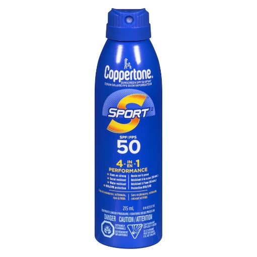 Picture of COPPERTONE SPORT SPF50 SPRAY 215ML