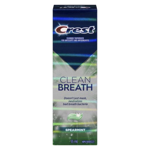 Picture of CREST CLEAN BREATH TOOTHPASTE - SPEARMINT 55ML