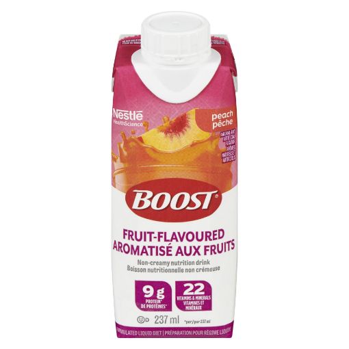 Picture of BOOST FRUIT FLAVOURED FORMULATED LIQUID DIET - PEACH 237ML