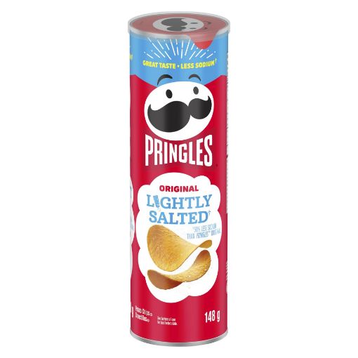 Picture of PRINGLES CHIPS - LIGHTLY SALTED 148GR