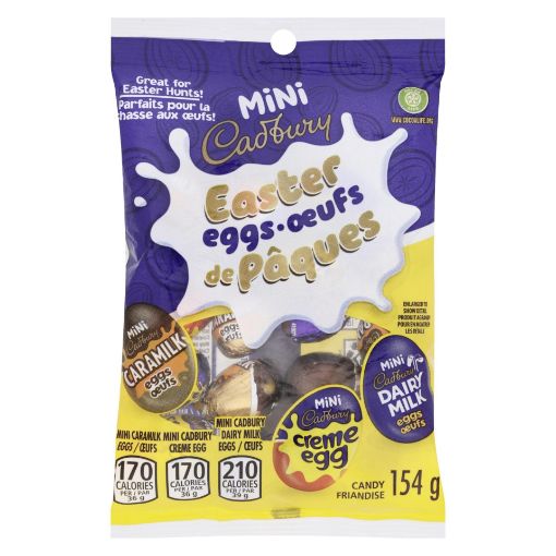 Picture of CADBURY EASTER MINI EGG - ASSORTED 154GR