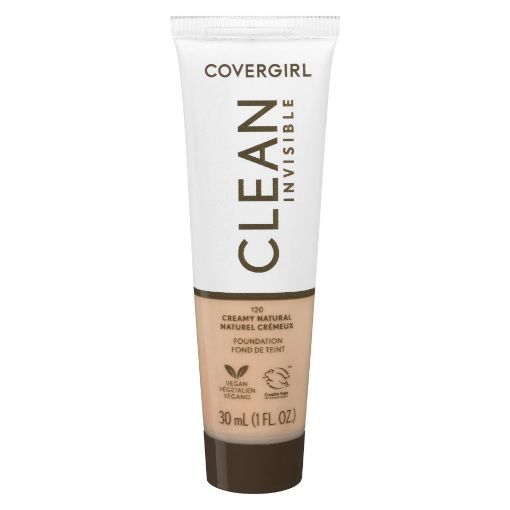 Picture of COVERGIRL CLEAN INVISIBLE FOUNDATION - 120 CREAMY NATURAL