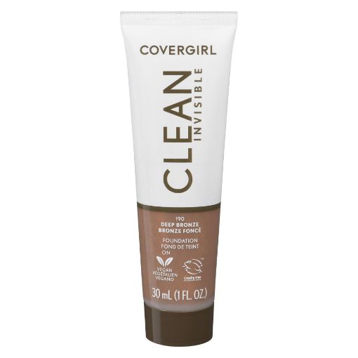Picture of COVERGIRL CLEAN INVISIBLE FOUNDATION  - DEEP BRONZE 190