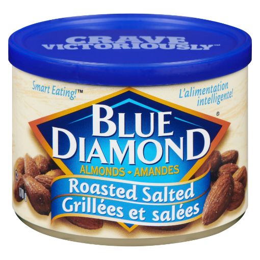 Picture of BLUE DIAMOND ALMONDS - ROASTED and SALTED 170GR
