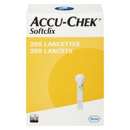 Picture of ACCU CHEK SOFTCLIX LANCETS 200S                                            