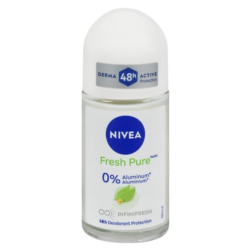 Picture of NIVEA ALUMINUM-FREE FRESH PURE ROLL ON 50ML