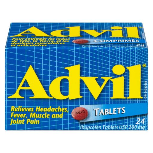 Picture of ADVIL IBUPROFEN TABLET 200MG 24S                                           
