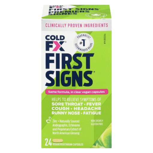 Picture of COLD-FX FIRST SIGNS NATURAL SOURCES CAPSULES 24S