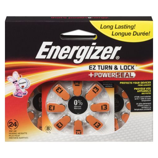 Picture of ENERGIZER HEARING AID BATTERIES - SIZE 13 24S