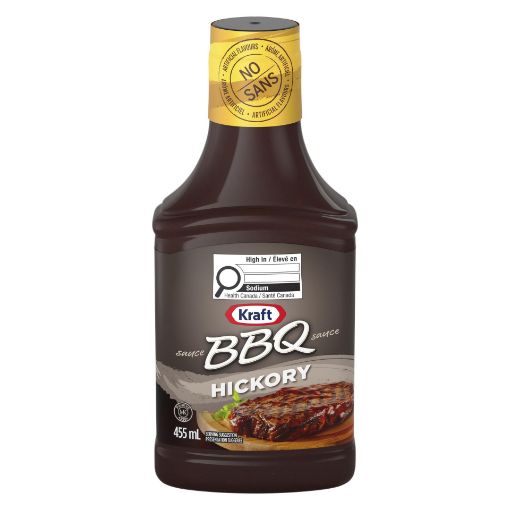 Picture of KRAFT BBQ SAUCE - HICKORY 455ML