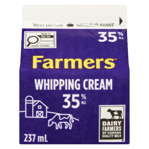 Picture of FARMERS WHIPPING CREAM - 35% 237ML