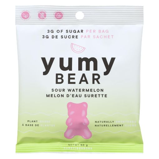 Picture of YUMY BEAR - SOUR WATERMELON 50GR