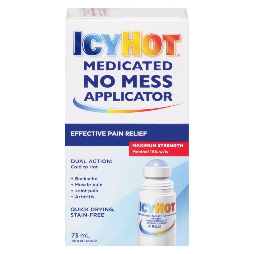 Picture of ICY HOT MEDICATED NO MESS APPLICATOR 73ML