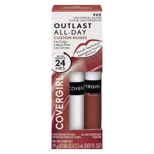 Picture of COVERGIRL OUTLAST ALL-DAY LIP COLOR CUSTOM NUDES - UNIVERSAL NUDE 960