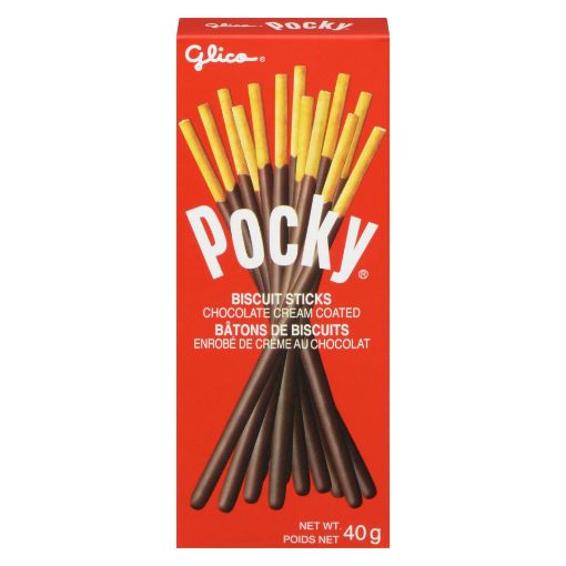 Picture of GLICO POCKY BISCUIT STICKS - CHOCOLATE 40GR