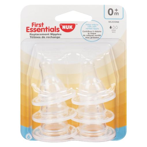 Picture of GERBER SILICONE NIPPLE - SLOW FLOW 6S                