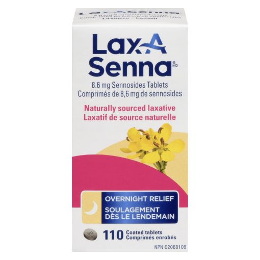 Picture of LAX-A SENNA 8.6MG TABS 110S                                                