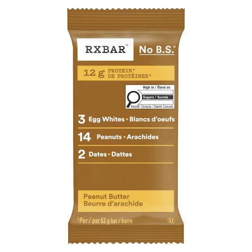 Picture of RXBAR PROTEIN BAR - PEANUT BUTTER 52GR