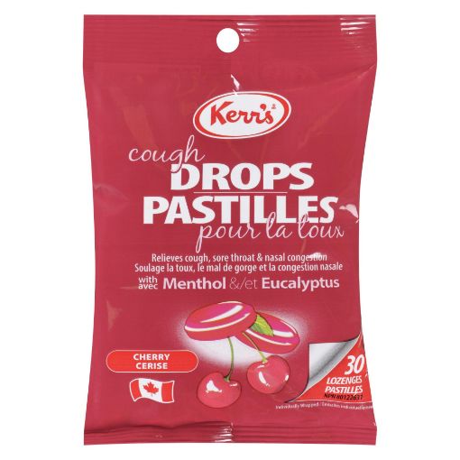 Picture of KERRS COUGH DROPS - CHERRY 30S