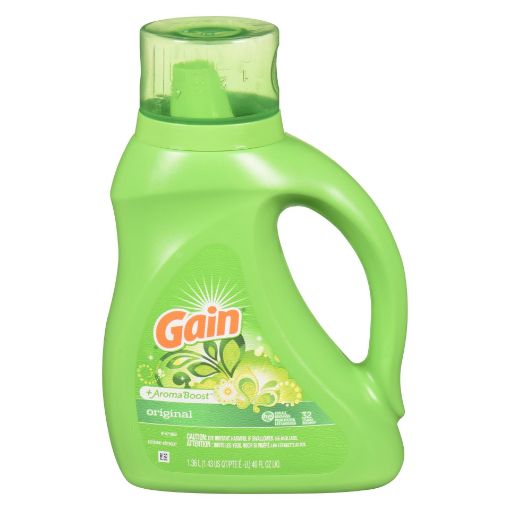 Picture of GAIN LIQUID LAUNDRY DETERGENT - ORIGINAL 1.36LT