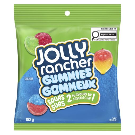 Picture of JOLLY RANCHER MISFITS SOUR 182GR                                           