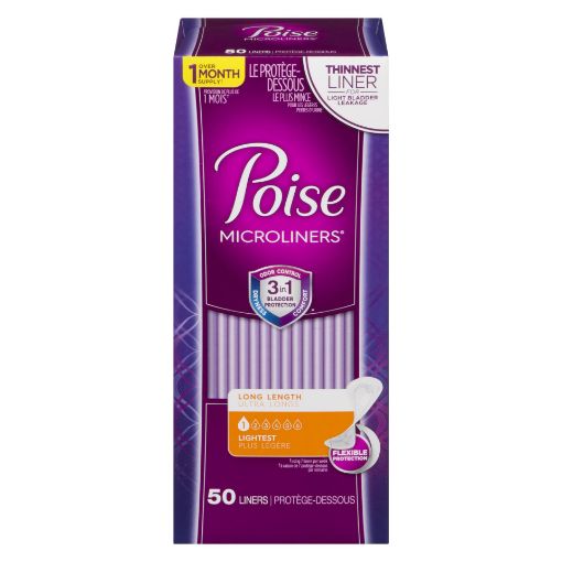 Picture of POISE MICROLINERS - LIGHTEST - LONG 50S
