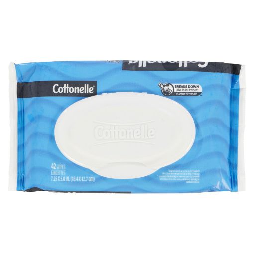 Picture of COTTONELLE FLUSHABLE WIPES 42S