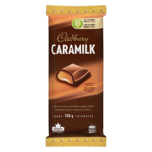 Picture of CADBURY CARAMILK FAMILY BAR 100GR                                          