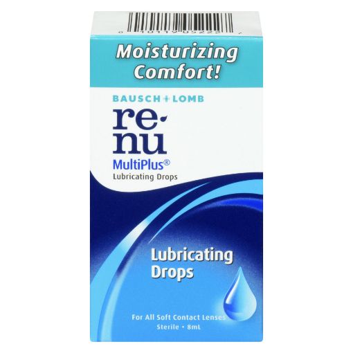 Picture of BAUSCH and LOMB RENU MULTIPLUS LUBRICATING DROPS 8ML