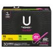 Picture of U BY KOTEX CLICK COMPACT TAMPONS - REGULAR/SUPER 30S