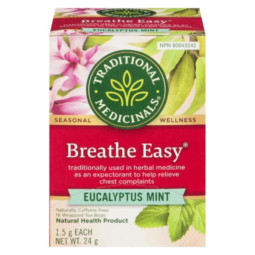 Picture of TRADITIONAL MEDICINALS TEA - BREATHE EASY - EUCALYPTUS MINT 20S
