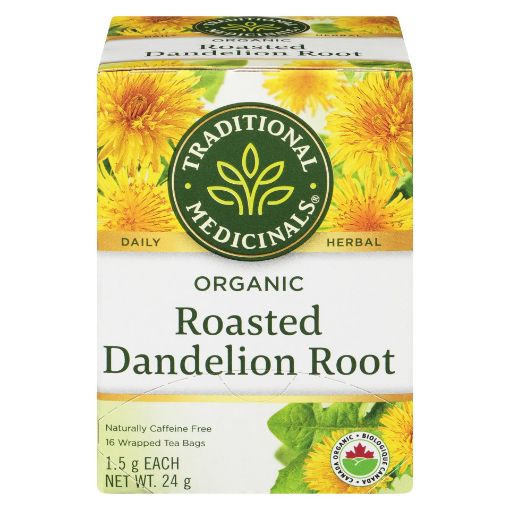 Picture of TRADITIONAL MEDICINALS TEA - ROASTED DANDELION ROOT 20S