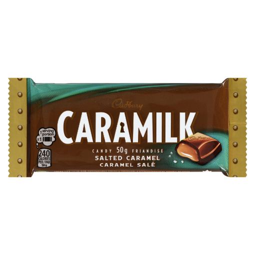 Picture of CADBURY CARAMILK SALTED CARAMEL 50GR