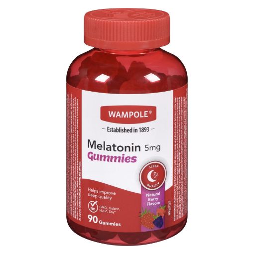 Picture of WAMPOLE MELATONIN 5MG GUMMIES 90S