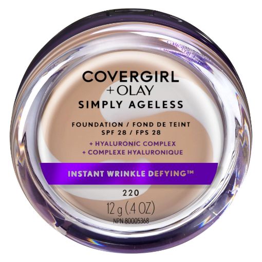 Picture of COVERGIRL+OLAY SIMPLY AGELESS FOUNDATION - CREAMY NATURAL                  