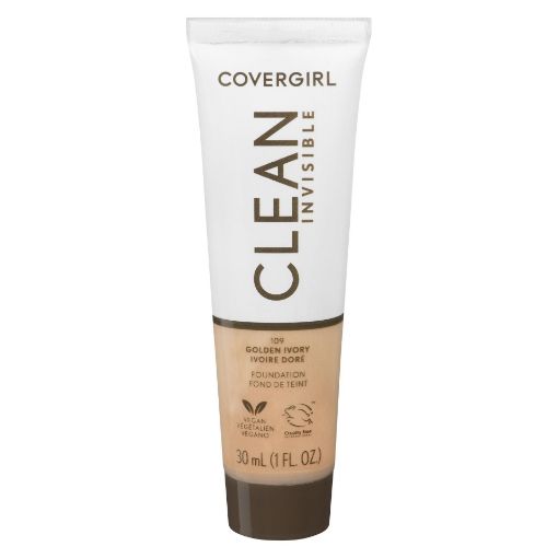 Picture of COVERGIRL CLEAN INVISIBLE FOUNDATION  - GOLDEN IVORY 109