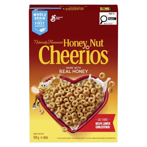 Picture of GENERAL MILLS CHEERIOS CEREAL - HONEY NUT 430GR