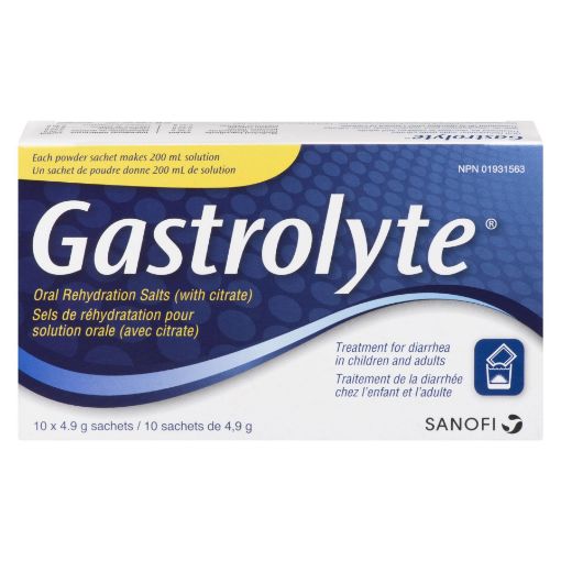 Picture of GASTROLYTE SACHETS REGULAR 4.9GR 10S                                       