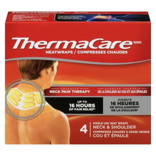 Picture of THERMACARE HEATWRAPS NECK and SHOULDER 4S