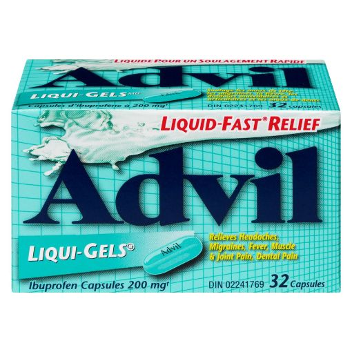 Picture of ADVIL IBUPROFEN LIQUI-GEL 200MG 32S                                        