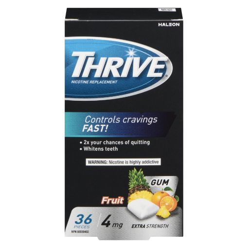 Picture of THRIVE GUM - FRUIT EXPLOSION 4MG 36S                                       