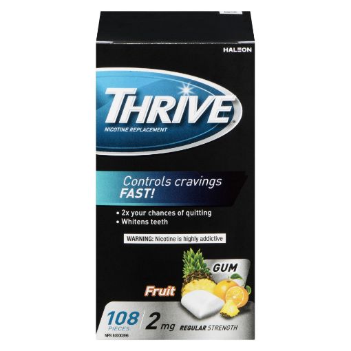 Picture of THRIVE GUM - FRUIT EXPLOSION 2MG 108S                                      