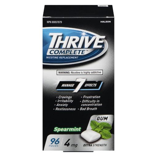 Picture of THRIVE COMPLETE SPEARMINT NRT GUM 4MG 96S                                  