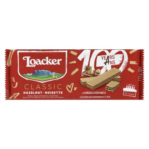 Picture of LOAKER CLASSIC WAFERS - HAZELNUT 175GR