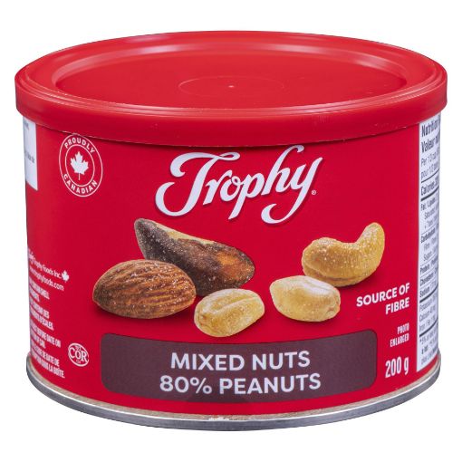 Picture of TROPHY MIXED NUTS - 80% PEANUTS 200GR