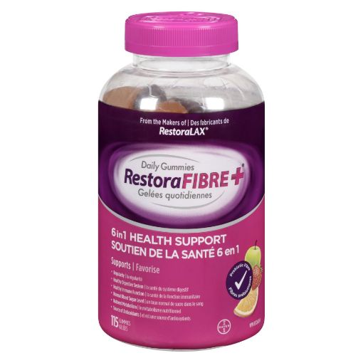 Picture of RESTORAFIBRE GUMMIES - 6IN1 HEALTH SUPPORT 115S