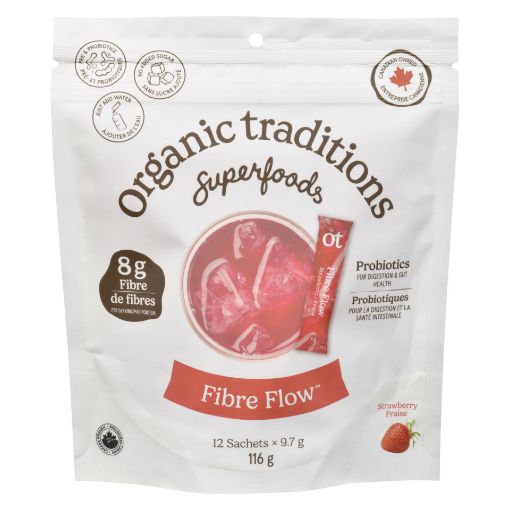 Picture of ORGANIC TRADITIONS FIBRE FLOWTM -  STRAWBERRY 1S