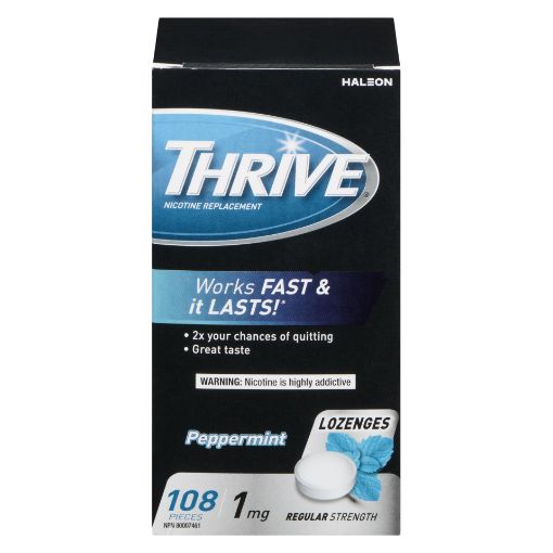 Picture of THRIVE LOZENGE - MINT 1MG 108S                                             