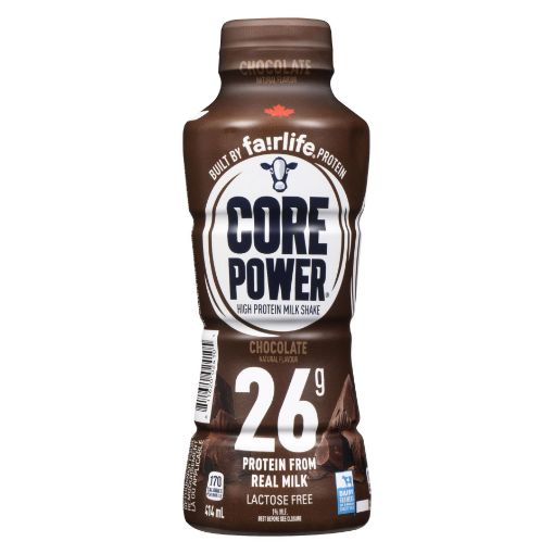 Picture of CORE POWER HIGH PROTEIN MILKSHAKE - CHOCOLATE 414ML
